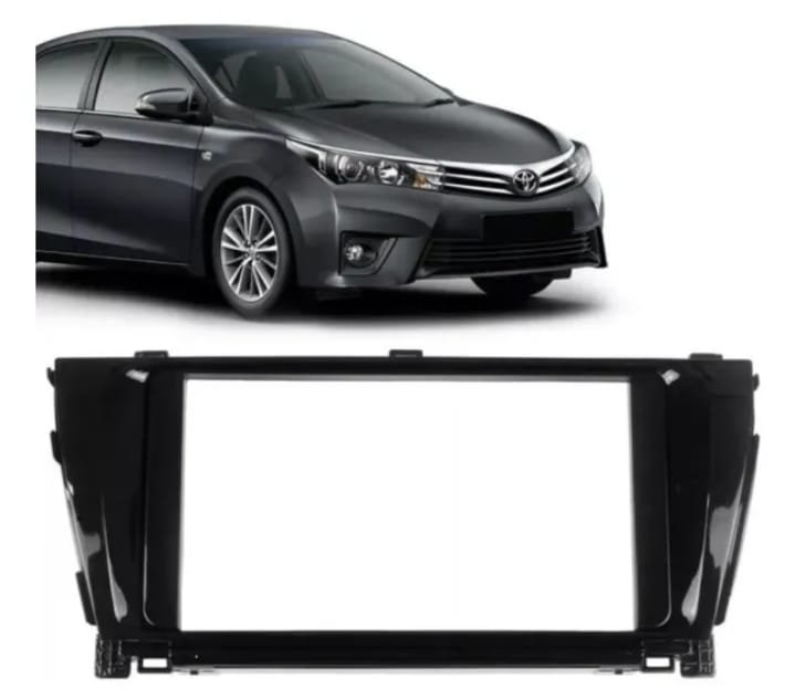 MOLDURA DE 7' COROLLA 14/16 BLACK PIANO: 3196 - Imagem 2
