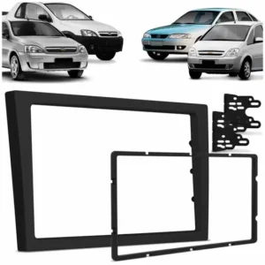 MOLDURA 2 DIN VECTRA GT 05/11 MONTANA MERIVA 03/11 CORSA 02/11 PRETA: 2350