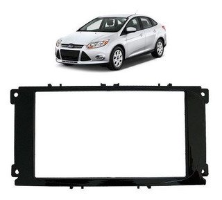 MOLDURA 2 DIN FORD FOCUS HATCH/SEDAN - COR: PRATA - Imagem 2