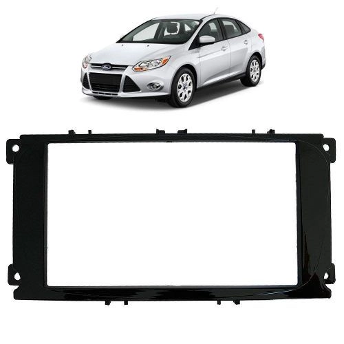 MOLDURA 2 DIN FORD FOCUS HATCH/SEDAN - COR: PRATA - Imagem 3