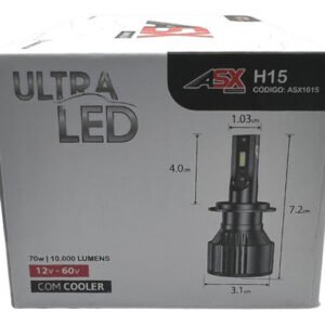 LED HEADLIGHT CSP- H15 - 10.000 LUMENS