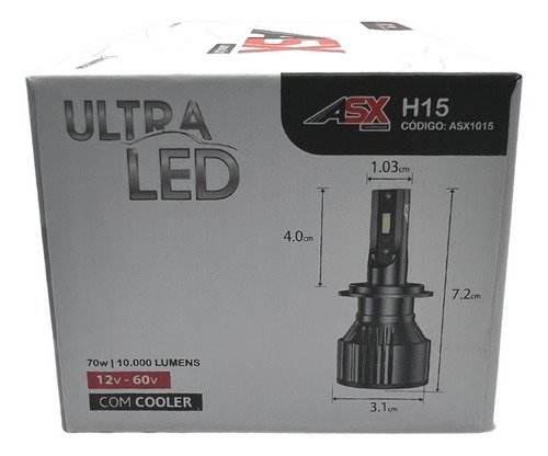 LED HEADLIGHT CSP- H15 - 10.000 LUMENS