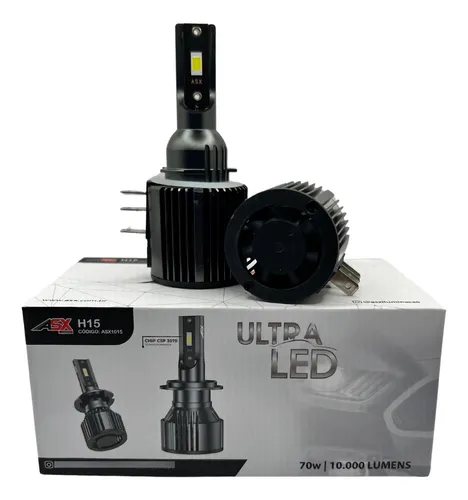 LED HEADLIGHT CSP- H15 - 10.000 LUMENS - Imagem 3