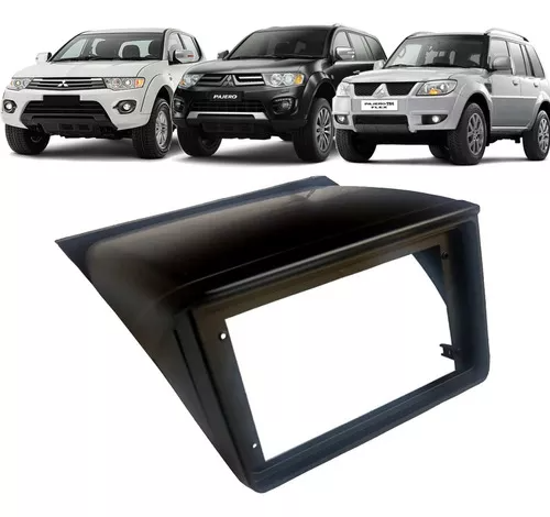MOLDURA 9" CHINES COM ADAPTADOR 7 CHINES E JAPONES MITSUBESHI L200 TRITON: 4238
