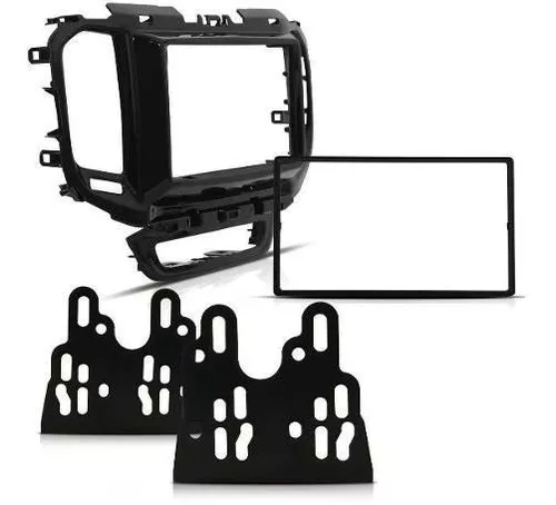 MOLDURA 2 DIN TORO COM ARO DO AR - Imagem 2
