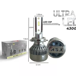 ULTRA LED CSP 4300K- 70W 8000 LUMENS-ASX H7
