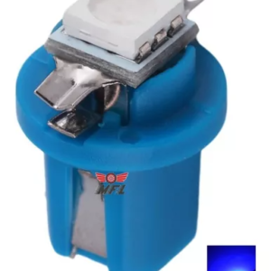 LAMPADA T5 1 LED COM SOQUETE - AZUL 12V ASX