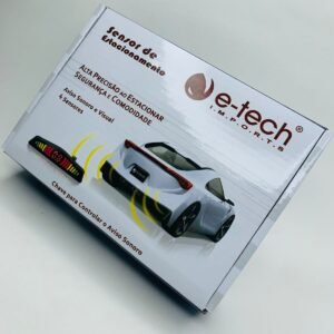 SENSOR DE ESTACIONAMENTO - COR: BRANCO- E-TECH