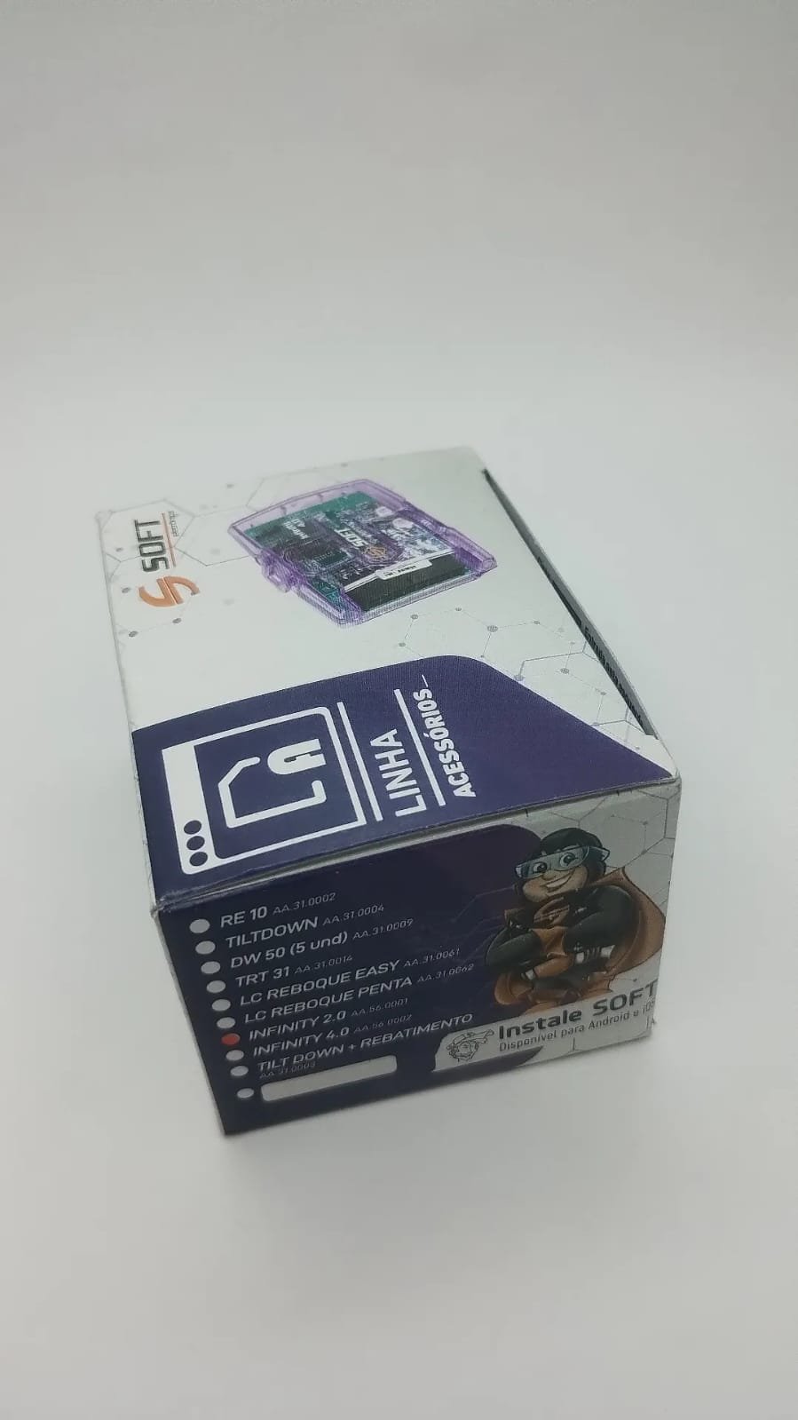 Módulo De Vidro Elétrico Soft Infinity 2.0 Antiesmagamento - Imagem 4