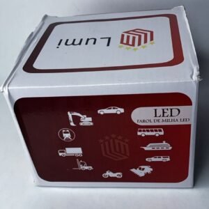 FAROL AUXILIAR LED U7 LED ANGEL P/MOTO NAC