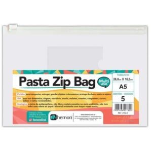Pasta Malote - Zip Bag - 26x18cm - Chies.