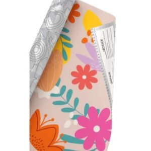 Plástico Adesivo Leotack - Floral Kids - 45cm x 10m - Leonora