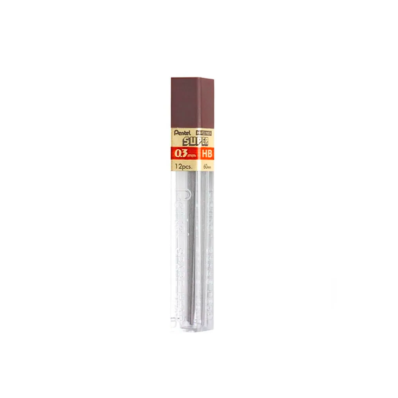 Pontas Para lapiseira - 0.3mm - HB - Pentel