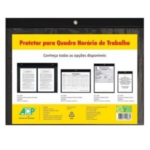 Protetor P/ Quadro Horário de Trabalho - ACP