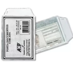 Protetor Porta Documento 65 mm x 90 mm - Pacote com 50Und - ACP