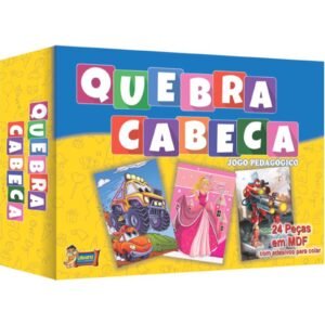 Quebra Cabeça 24 Peças Em Madeira - Uriarte