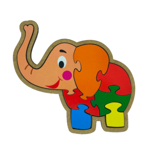 Quebra-Cabeça - Elefante - Maninho Brinquedos