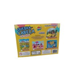 Quebra-Cabeça Coleção Formas - 24 peças - Aquarela Brinquedos