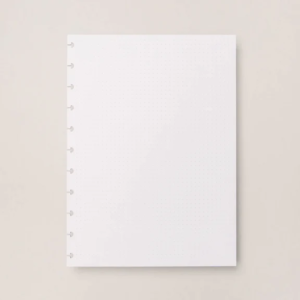 Refil Pontilhado - A5 120g/m - 30 Fls - Caderno Inteligente