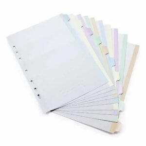Refil Caderno Ultra C/ 10 Separadores - 4687-3 - Ótima