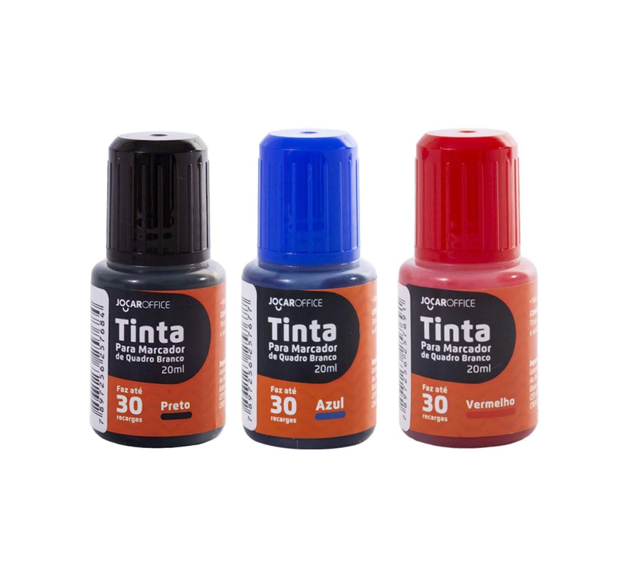 Refil de Pincel P/ Quadro Branco - 20ml - Jocar Office