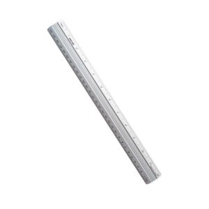 Régua de Alumínio - 30cm - Kit