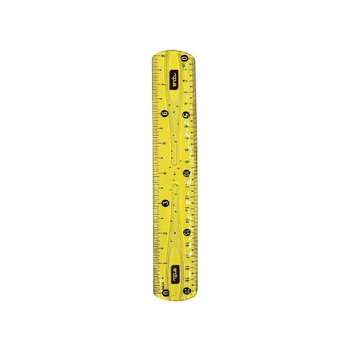 Régua Flexível - 20cm - Onda - Imagem 2