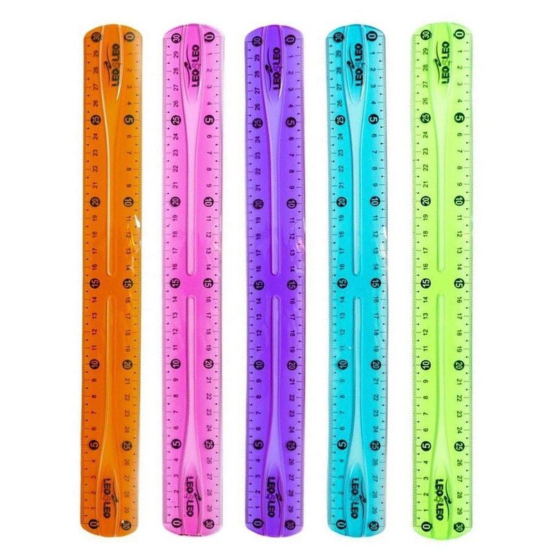 Régua Flexível - 30cm - Leo e Leo