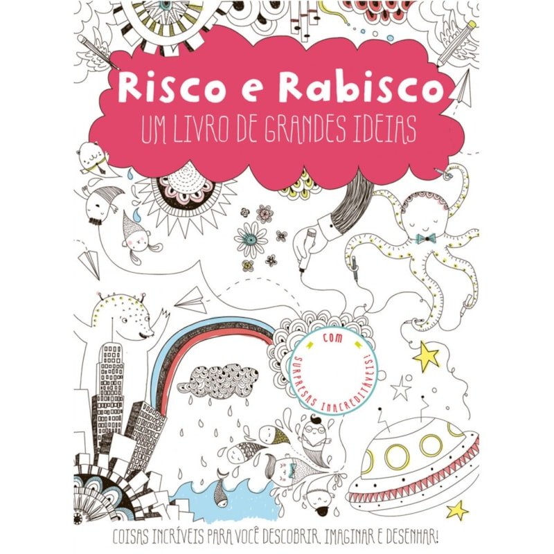 Risco e Rabisco - Um Livro de Grandes Ideias - Ciranda Cultural