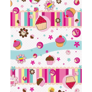 Saco de Presente - 35X53 - Cupcake - Gala
