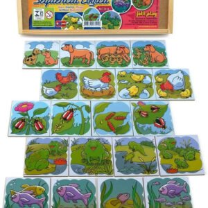 Sequência Lógica 20 peças - Jott Play