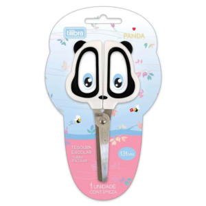 Tesoura Escolar - 131mm - Panda - Tilibra