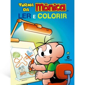 Turma Da Mônica - Ler E Colorir - Cebolinha - Culturama FA