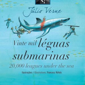 Vinte Mil Léguas Submarinas - Júlio Verme - Português-Inglês - Ciranda Cultural FA