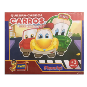 Quebra Cabeça - 35 Peças - Carros - Uriarte