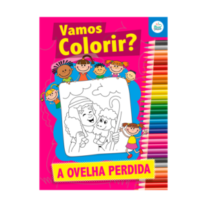 Vamos Colorir? - A Ovelha Perdida - Passo a Passo