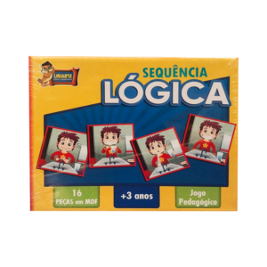 Sequência Lógica - 16 Peças em MDF - Uriarte