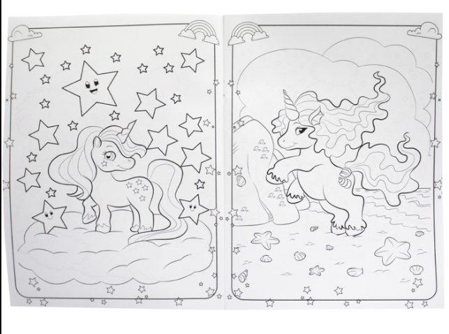 Um Toque de Cor - Pintando Unicórnios - Brasileitura. - Imagem 2