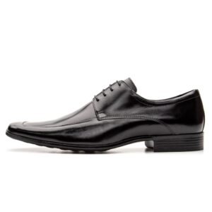 Sapato Social Masculino Couro Derby de Amarrar