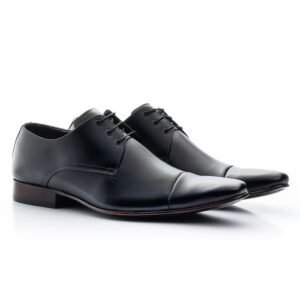 Sapato Social Masculino Couro Preto