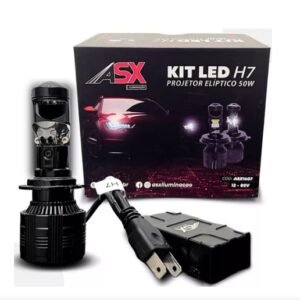 LED H7 ASX PROJETOR ELIPTICO - 50W 12 80V
