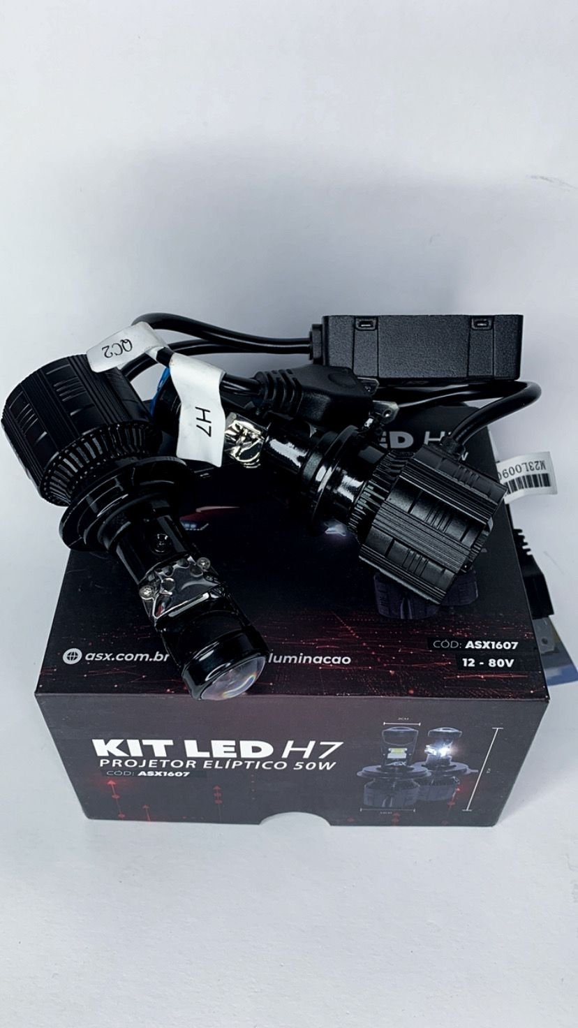 LED H7 ASX PROJETOR ELIPTICO - 50W 12 80V - Imagem 6