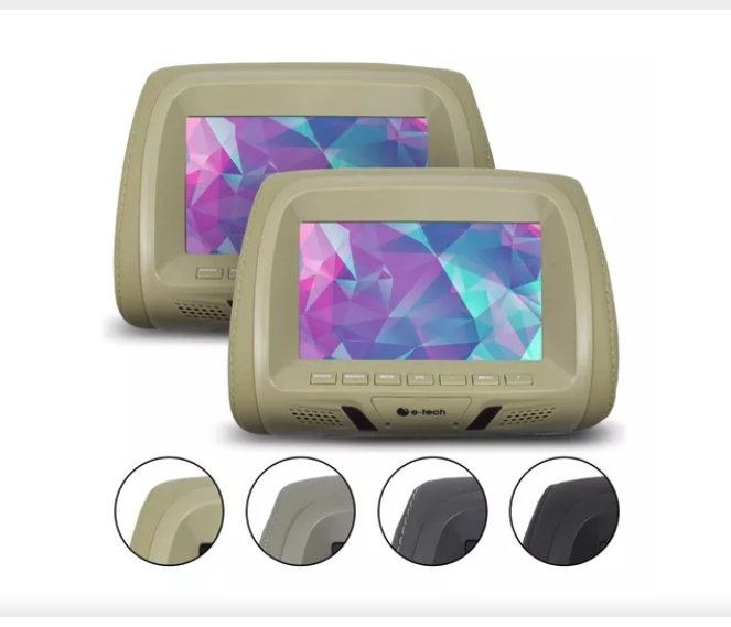 7- ENCOSTO C/ LCD COMBALT BEGE - E-TECH