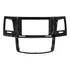 9- MOLDURA TOYOTA HILUX SW4 06|15 AR DIGITAL ANALOGICO BLACK PIANO - 6161 - Imagem 3