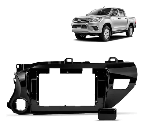 10- MOLDURA TOYOTA HILUX 2014 - 2016 BLACK PIANO 6011 - Imagem 2