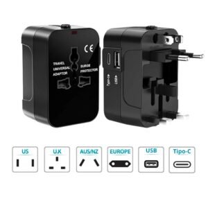 Adaptador Universal Tomada Para Viagem
