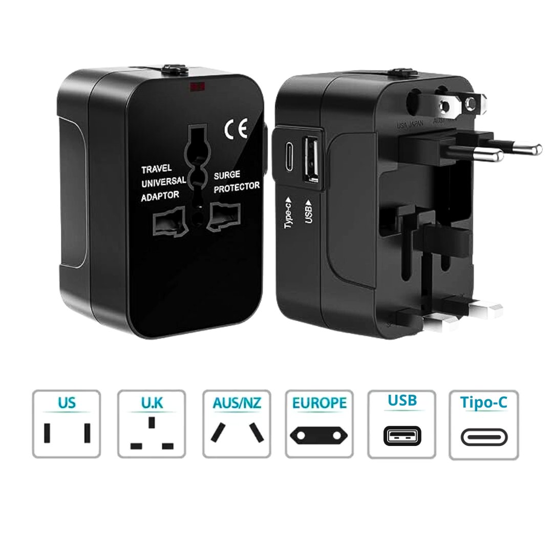 Adaptador Universal Tomada Para Viagem