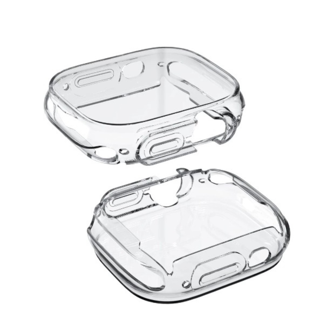 Capa Bumper Silicone Transparente para Apple Watch - Imagem 2