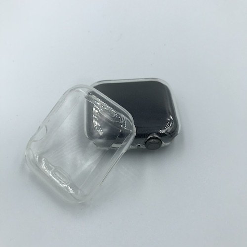 Capa Bumper Silicone Transparente para Apple Watch - Imagem 3