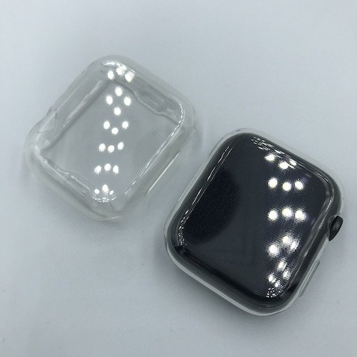 Capa Bumper Silicone Transparente para Apple Watch - Imagem 4